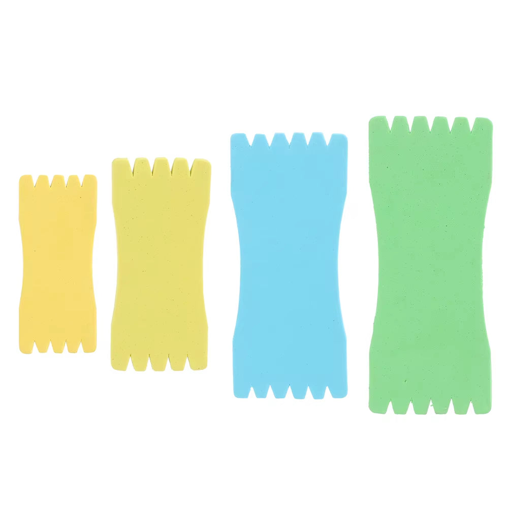 10 Pcs/Lot EVA Foam Fishing Line Plate Portable Winding Board 8/10/12/14 Cm Carp Lures Trace Wire Leader Swivel Fishing Tackles
